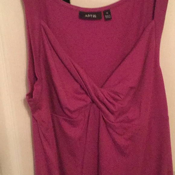 NWT Apt 9 fuchsia knot sleeveless dress - Picture 3 of 3